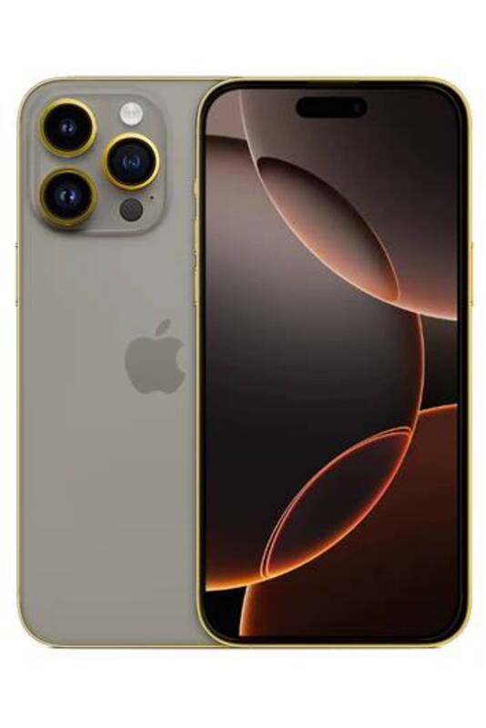 Caviar Luxury 24k Gold Plated Frame Customized iPhone 16 Pro Max 1 TB Natural